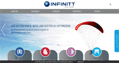 Desktop Screenshot of infinitteurope.com
